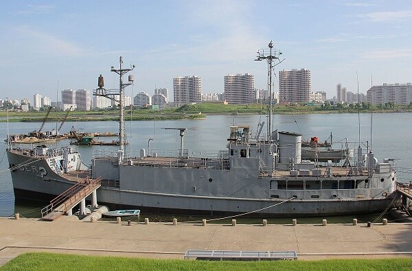 USS Pueblo, Pyongyang