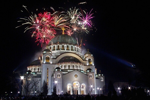 Belgrade New Year Fireworks