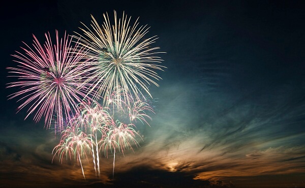 Corfu New Years Eve Fireworks
