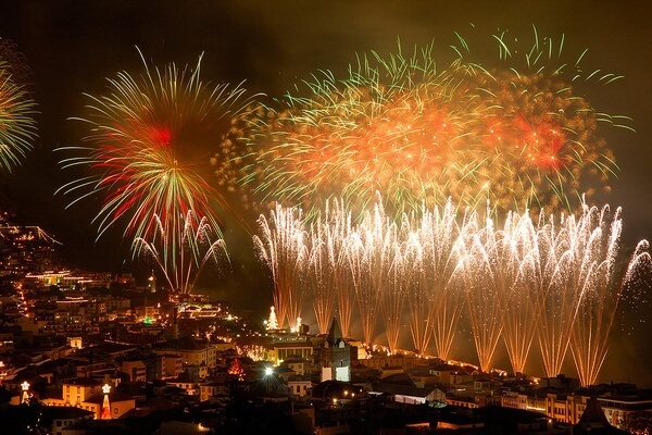 Lisbon New Year's Fireworks