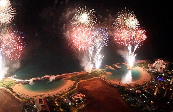 Oahu New Years Fireworks
