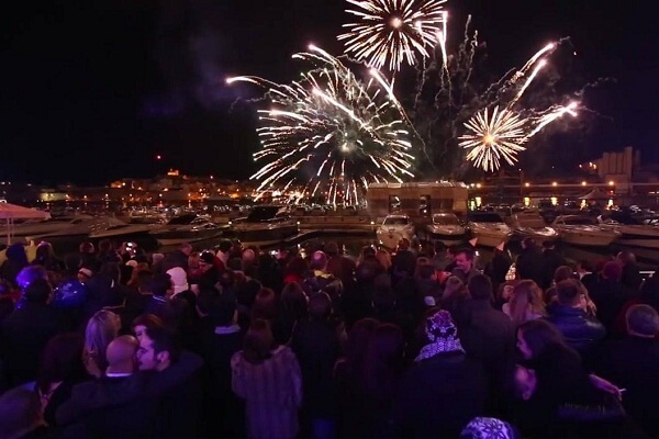 Valletta New Year's Fireworks