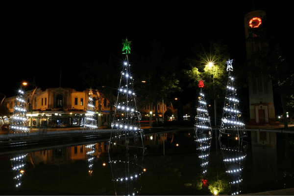 Christmas Lights in Hastings NZ