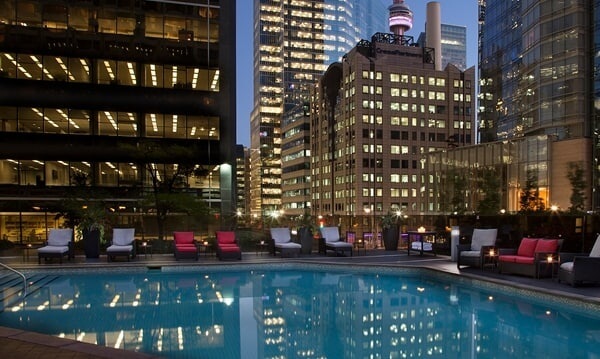 Swimming Pool at Hilton Toronto