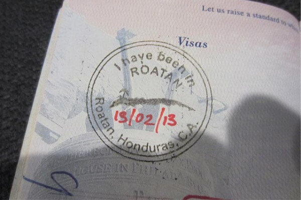 Roatan Passport Stamp