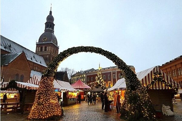 Christmas Market in Latvia