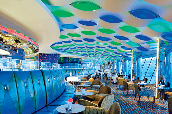 Sky View bar @ Burj Al Arab Jumeirah Hotel Dubai