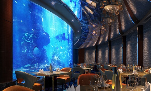 Amazing Restaurant @ Burj Al Arab, Dubai