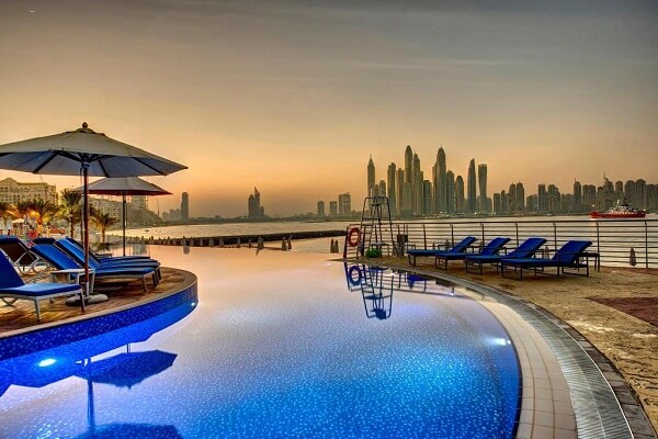 Best View from Dukes Hotel Dubai