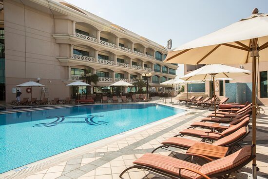 Outdoor Pool @ Roda al Bustan Hotel Dubai