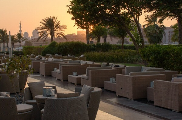 Chameleon Terrace at Fairmont Bab Al Bahr Abu Dhabi