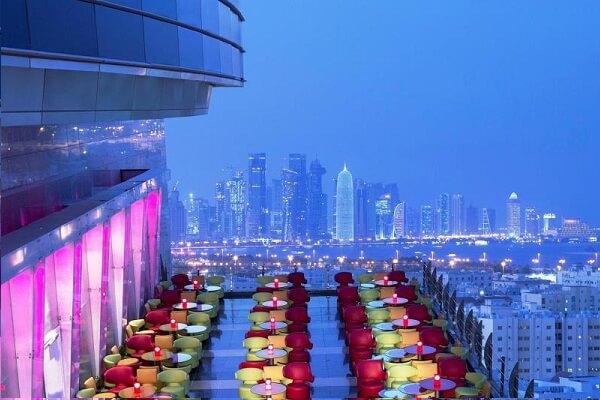 Rooftop at La Cigale Hotel Doha