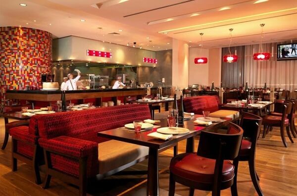Restaurant Area at Media Rotana Dubai