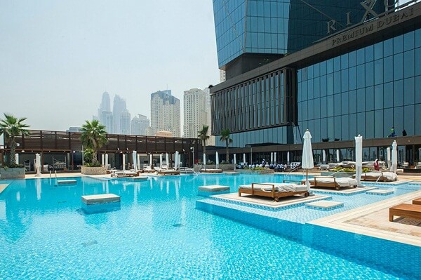 Swimming Pool at from Rixos Premium Dubai JBR