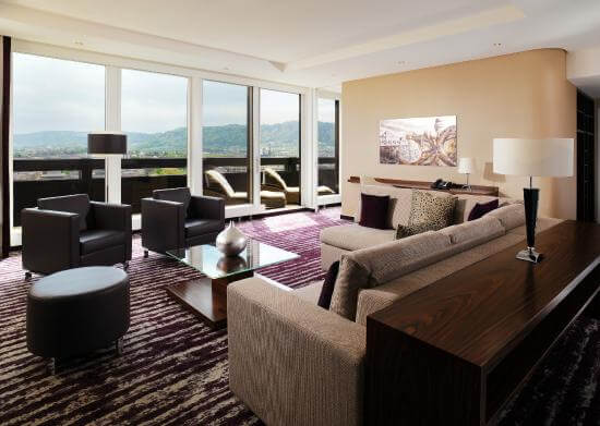 Panorama Suite at Zurich Marriott Hotel