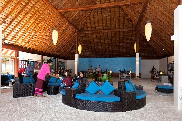 Restaurant at Vilamendhoo Island Resort Maldives