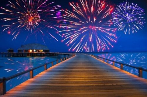 Maldives New Years Eve Fireworks